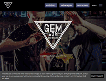 Tablet Screenshot of gem-bar.co.uk